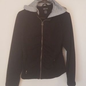 Hooded zip up